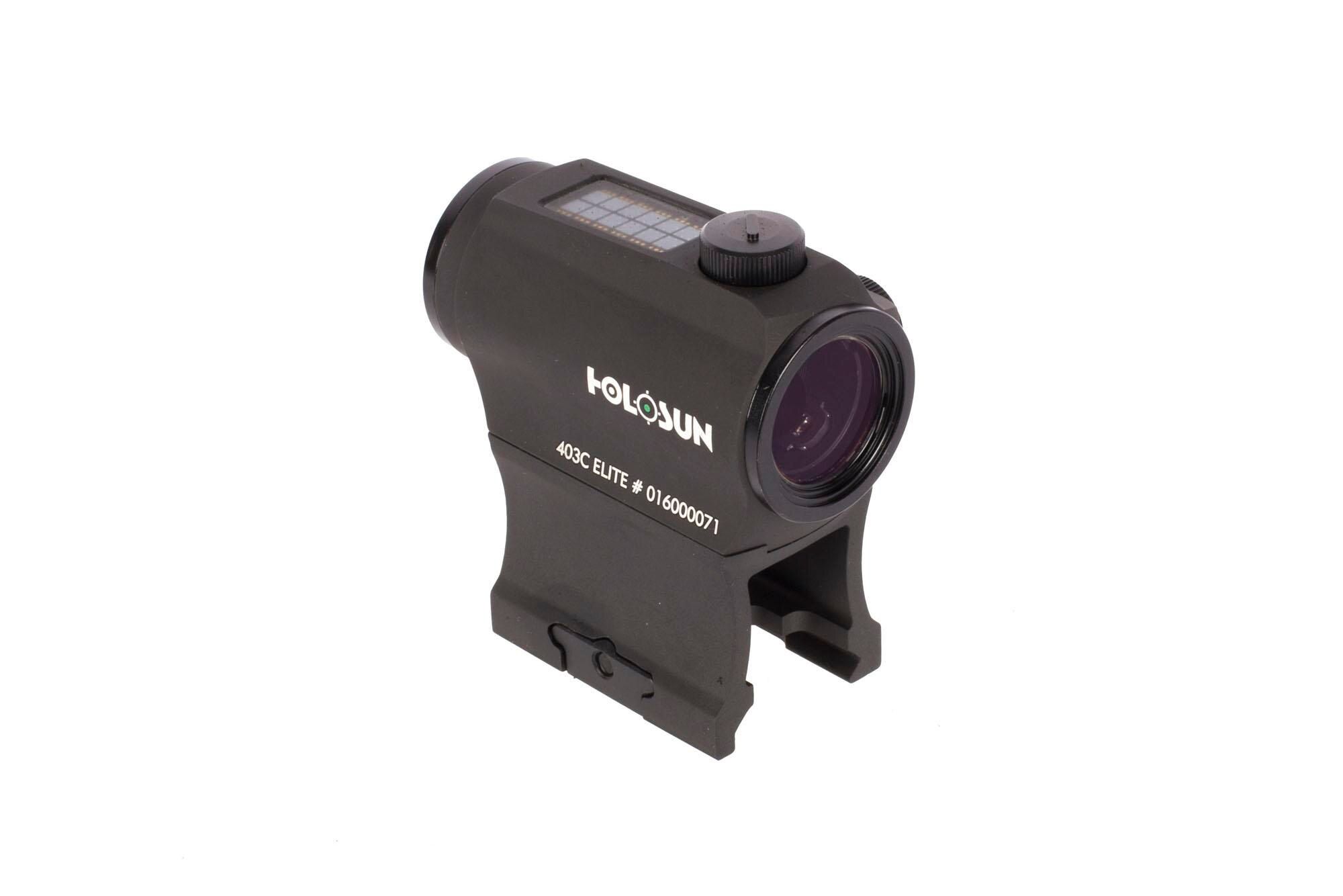 Holosun HE403C-GR Elite Paralow Solar Powered 2 MOA Green Dot Sight